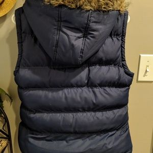 Jackets & Coats - Blue Puffer Vest Jackets & Coats - Blue Puffer Vest